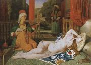 Jean-Auguste-Dominique Ingres odalisque and slave France oil painting artist